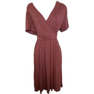 Weaczzy Rose Colored Dress Women’s Reg Size L V729